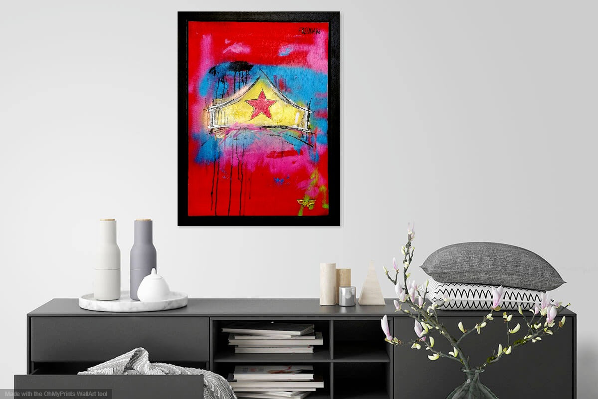 wonder woman crown with star