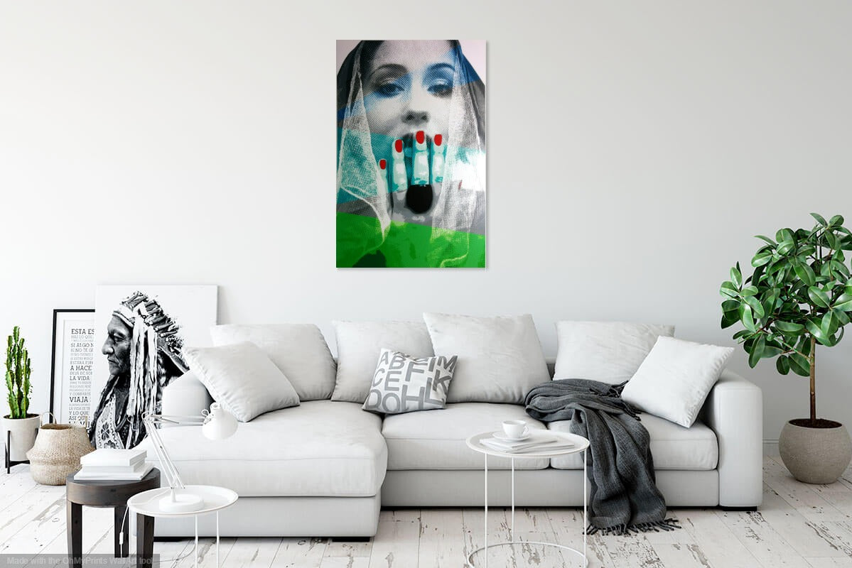 The Lady In The Veil (coloured edition)