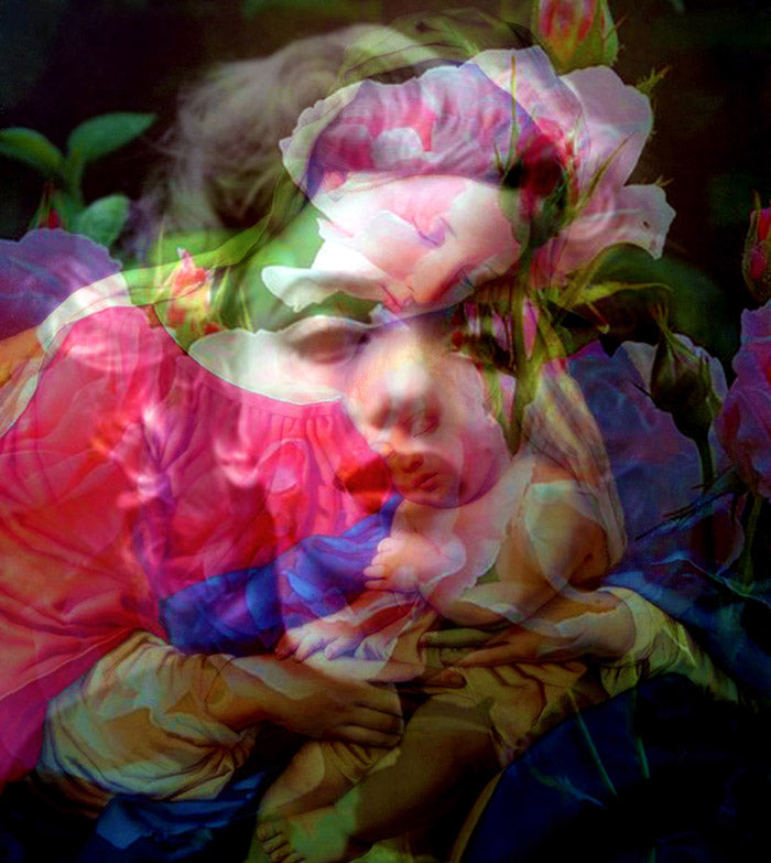 Marylin and Child Icon