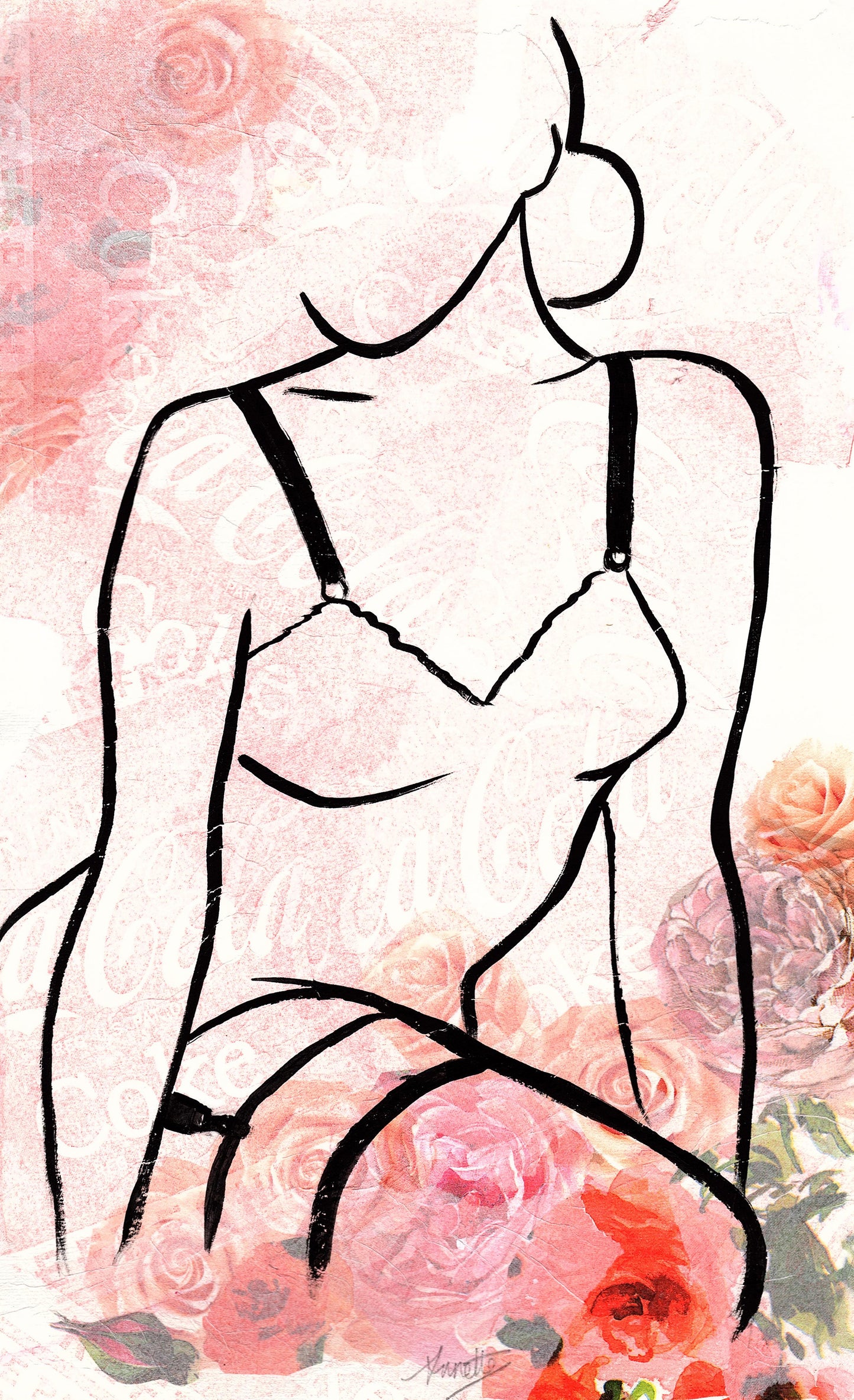 Lingerie and Roses 1
